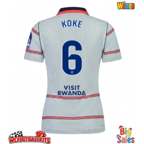 Atletico Madrid Koke #6 Replica Third Stadium Shirt for Women 2026-27 Short Sleeve